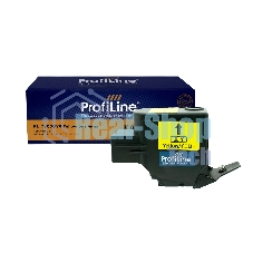 Картридж ProfiLine PL-78C5UY0 для принтеров Lexmark CS521/CS622/CX622/CX625 Yellow без чипа 7000 копий Profiline