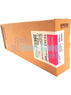 Картридж струйный Epson C13T636300 пурпурный (700 мл) для Stylus 7700, 7890, 7900, 9700, 9890, 9900, WT7900