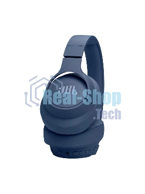 Беспроводные/проводные наушники JBL Tune 770NC синий, полноразмерные, Bluetooth + проводной, активное шумоподавление, до 70 ч