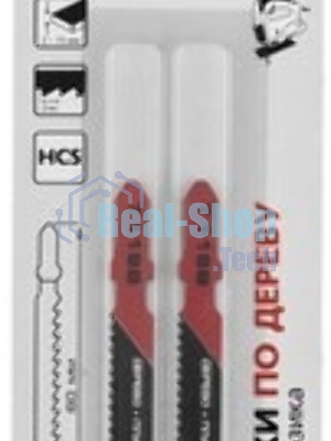 Пилка для лобзика Haммerflex 204-107 JG WD-PL T119B (2pcs) мягк.др\пл, 67мм, шаг 1.9-2.3, HCS, 2шт