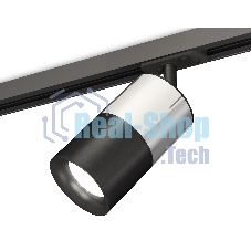 Светильник Ambrella light XT7402072 SBK/PSL/PBK черный песок/серебро полированное/черный полированный MR16 GU5.3