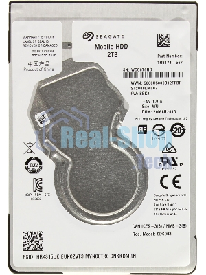 Жесткий диск Seagate Original SATA-III 2Tb ST2000LM007 (5400rpm) 128Mb 2.5