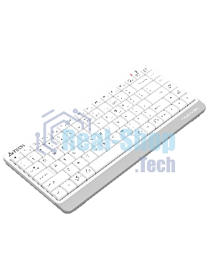 Клавиатура беспроводная A4Tech Fstyler FBK11 USB, Bluetooth/Радиоканал, белый/серый