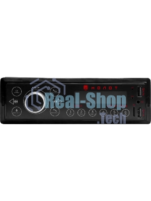 Автомагнитола Ural Молот АРС-МТ 333К, 1 DIN, Bluetooth, USB Type-A, AUX
