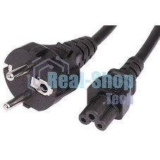 Кабель Buro IEC C5 (3-pin) Евровилка 3м
