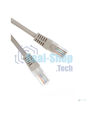 Патч-корд литой Aopen/Qust UTP cat.5е 30м серый