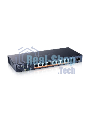 Коммутатор Zyxel XMG1915-10EP-EU0101F (L2+) 8x2.5 Гбит/с 2SFP+ 8PoE++ 130W управляемый