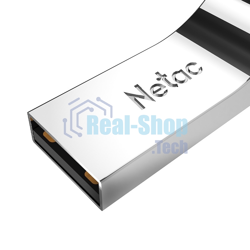 Флешка USB Netac U275 (NT03U275N-004G-20SL), 4Gb, USB 2.0, R/W 50/15, серебристый