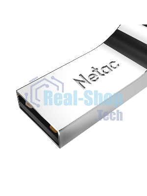 Флешка USB Netac U275 (NT03U275N-004G-20SL), 4Gb, USB 2.0, R/W 50/15, серебристый