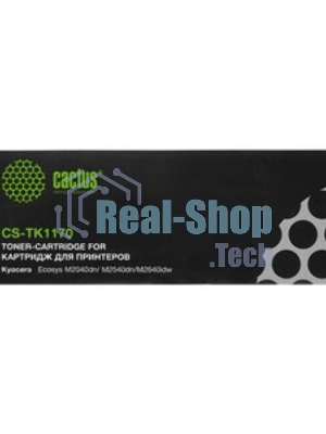 Картридж лазерный Cactus CS-TK1170 черный (7200 стр.) для Kyocera Ecosys M2040dn/M2540dn/M2640idw