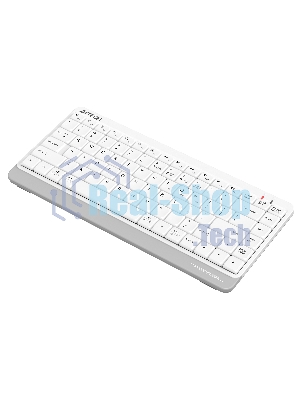 Клавиатура беспроводная A4Tech Fstyler FBK11 USB, Bluetooth/Радиоканал, белый/серый