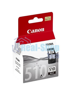 Картридж струйный PG-510Bk (2970B007) черный (220 стр.) для Canon PIXMA MP240, 260, 480, MX320, 330