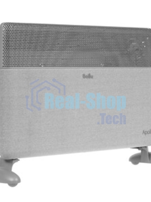 Конвектор электрический Ballu Apollo digital INVERTER Moon Gray BEC/ATI-2001 серый, 2000 Вт, 25 м2, термостат, дисплей, WiFi