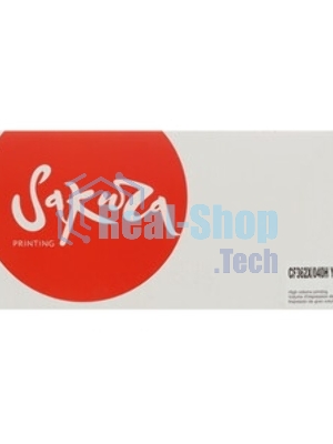 Картридж лазерный Sakura SACF362X/040HY для HP Color LaserJet Enterprise M553n/553X/553dn HP Color LaserJet Enterprise M552dn, и для Canon i-SENSYS LBP-710/712, желтый, 10 000к.