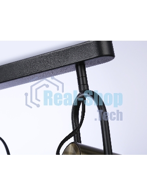 Светильник Ambrella light TA13194/2 BK/SB черный/бронза GU10/2 max 12W 260*100*195