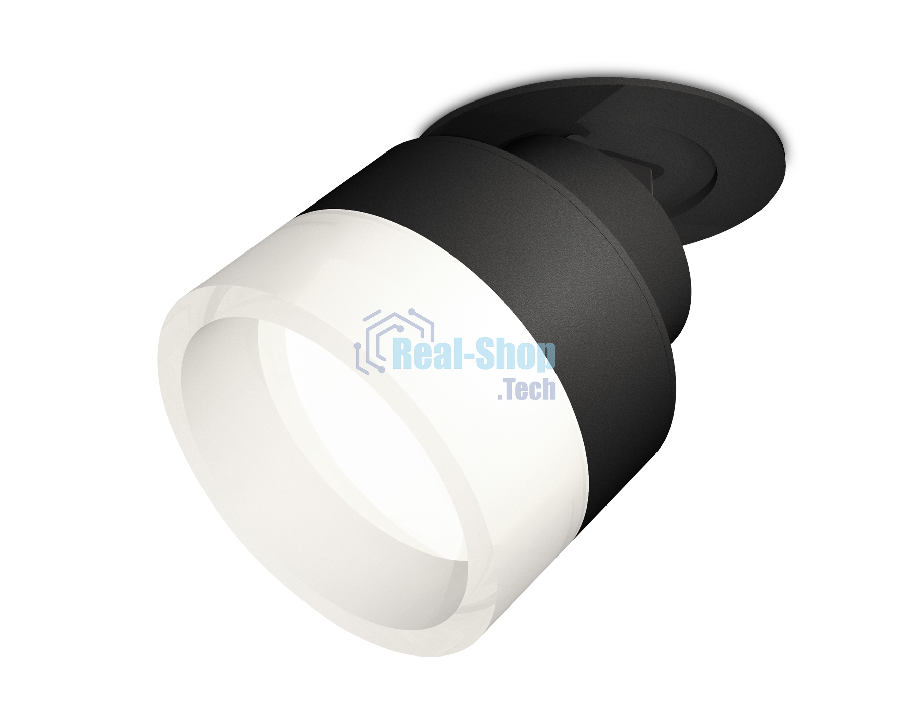 Светильник Ambrella Light XM8102520 SBK/FR черный песок/белый матовый GX53 (A2242, A2106, C8102, N8401)