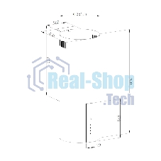 Вытяжка KORTING KHC 35969 DN Cylinder, настенная, 35 см, производительность 900 м3/ч, 3 режима, сенсорное управление, таймер, обратный клапан, LED освещение, угольный фильтр KIT 0286 (опция), BLDC мотор, черный
