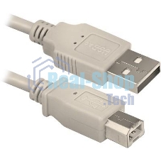 Кабель Defender USB04-06p.bagКабель USB 2.0 для соед. 1.8м AM/BM, пакет