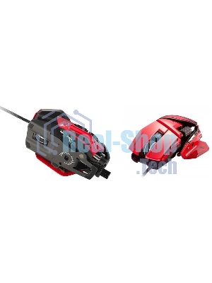 Мышь проводная Mad Catz R.A.T. 8+ ADV красный, 20000 dpi, USB, кнопки - 11