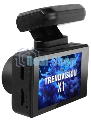 Видеорегистратор TrendVision X1 черный 1080x1920 150гр. GPS MSTAR 8336