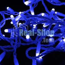 Гирлянда Neon-night Нить 10м, с эффектом мерцания, белый ПВХ, 230В, Синий
