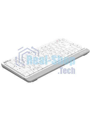 Клавиатура беспроводная A4Tech Fstyler FBK11 USB, Bluetooth/Радиоканал, белый/серый