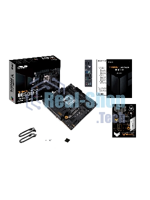 Материнская плата ASUS TUF GAMING B650M-E, AM5, AMD B650, 4xDDR5, 4xSATA, 2xM.2, 1xPCIe 4.0 x16, 2xPCIe x1, 2xDP, 1xHDMI, 1x 2.5Gb LAN, 1xUSB-A 3.2 Gen 2, 2xUSB-A 3.2 Gen 1, 4xUSB 2.0, 1xUSB-C 3.2 Gen 2, 3x3.5 мм, 7.1, mATX