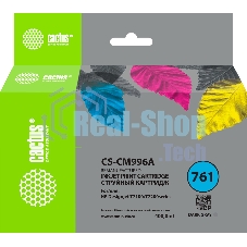 Картридж струйный Cactus CS-CM996A №761 темно-серый (400мл) для HP DesignJet T7100/Т7200