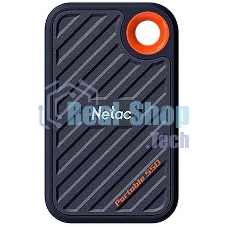 Внешний SSD Netac ZX20, 2TB, USB 3.2 Gen 2x2 Type-C, R/W 2000/1800, черный