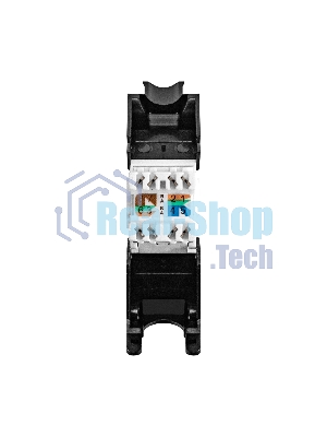 Модуль-вставка Keystone Jack RJ-45 ExeGate KJ-8P8C-U-C6-180-TL (Кат.6, неэкранированная, 180 градусов, IDC Toolless (без инструмента))