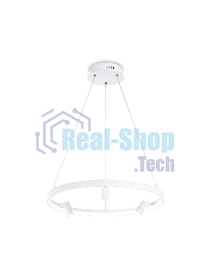 Светильник Ambrella light FL5281/1+3 WH белый 50W 3000K/4200K/6400K+4200K D500*1200 (ПДУ ИК)