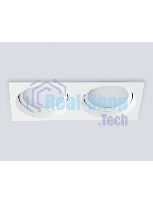 Светильник Ambrella light TN52234/2 WH белый IP20 GX53/2 220*110*44