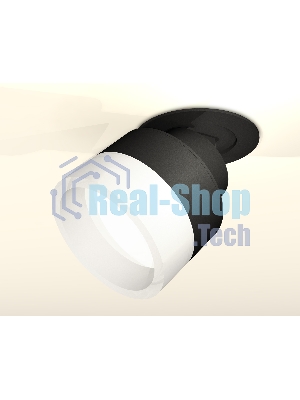 Светильник Ambrella Light XM8102520 SBK/FR черный песок/белый матовый GX53 (A2242, A2106, C8102, N8401)