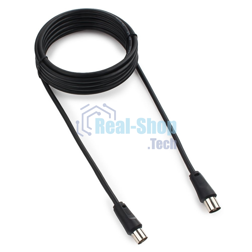 Кабель телевизионный Cablexpert, CCV-515-3M, Coaxial M/F, 3м