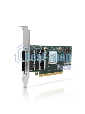Сетевая карта Mellanox ConnectX-6 VPI adapter card, 100Gb/s (HDR100, EDR IB and 100GbE), dual-port QSFP56, PCIe3.0/4.0 x16, tall bracket