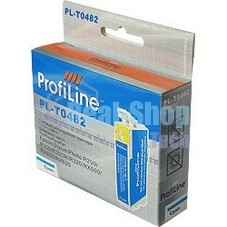 Картридж струйный ProfiLine PL-48240 для принтеров Epson StylusPhoto R200/R220/R300/R300M/R320/R325/R340/RX500/RX600/RX620 Cyan водн