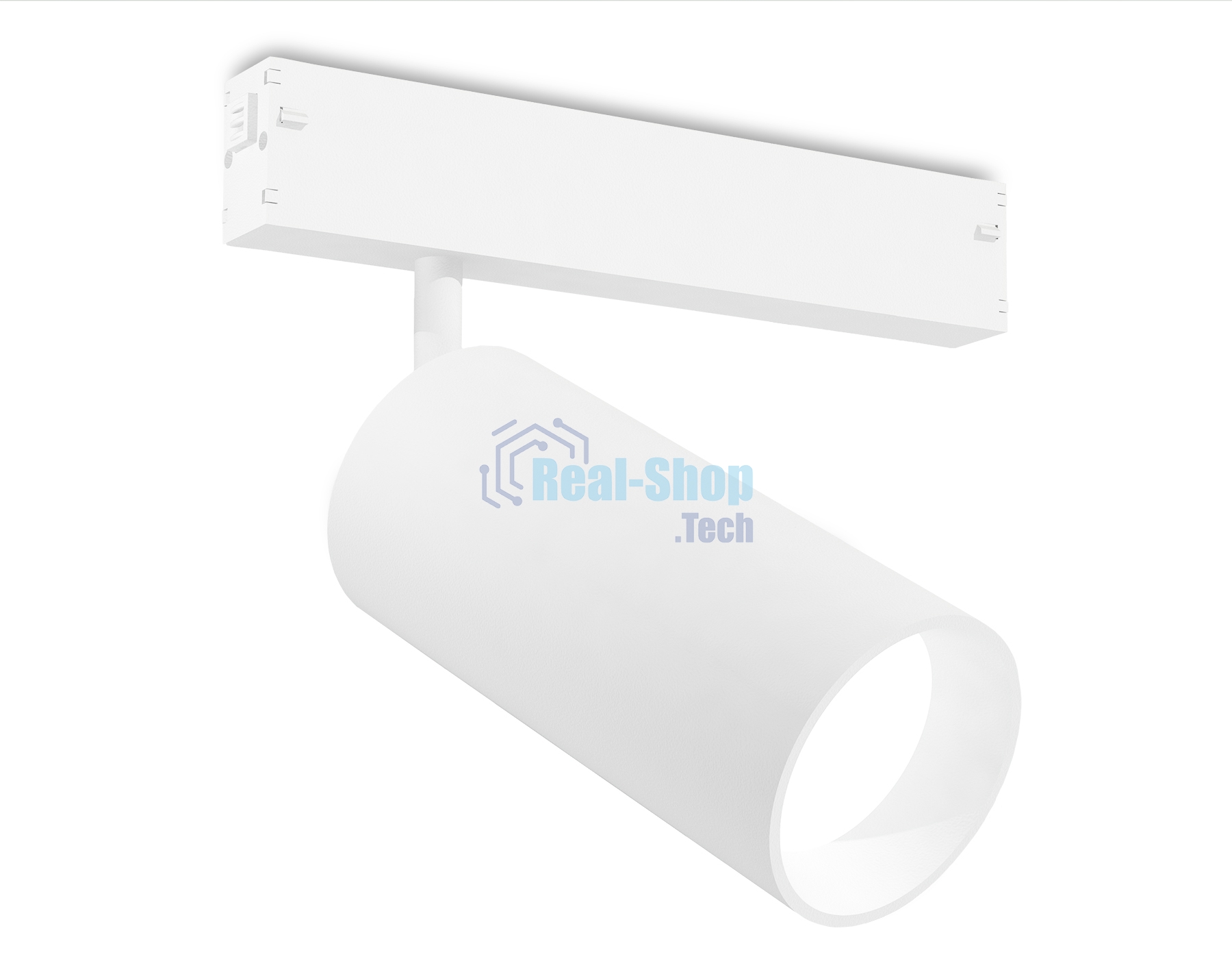 Светильник светодиодный трековый для шинопровода Magnetic Ambrella light GL1635 WH белый IP20 24W 4200K 220V 36° D65*140 (Без ПДУ)