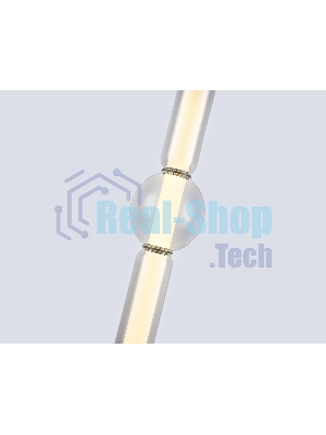 Подвесной светодиодный светильник Ambrella light LH11023 BK/SM черный/дымчатый 17W 3000K D120*520