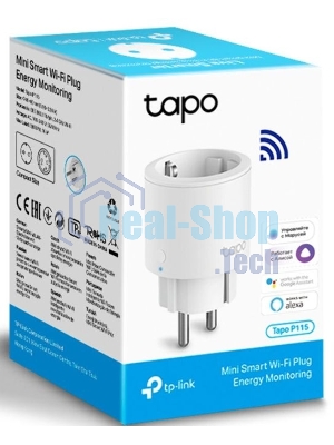Умная мини Wi-Fi розетка TP-Link Tapo P115(1-pack)