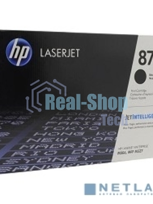 Тонер Картридж HP 87A CF287A черный для HP LJ Ent M506/M527 (9000 стр.)