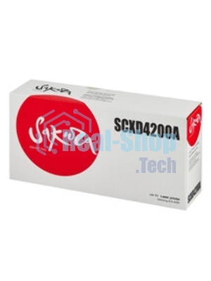 Картридж лазерный Sakura SCXD4200A для Samsung SCX-4200, черный, 3000 к.