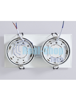 Светильник Ambrella light TN52234/2 WH белый IP20 GX53/2 220*110*44