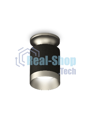 Светильник Ambrella Light XS6302140 SBK/MCH черный песок/хром матовый MR16 GU5.3 (N6904, C6302, N6133)