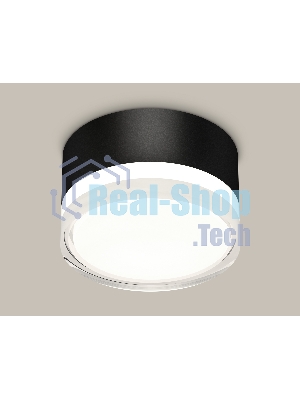 Светильник Ambrella Light XS8102023 SBK/FR/CL черный песок/белый матовый/прозрачный GX53 (C8102, N8399)