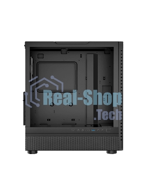 Компьютерный корпус PCCooler IE200 BK, Tempered Glass Full Tower, черный, TG, SPCC, 1x120мм ARGb E-ATX, ATX, mATX, mITX 180/380/220мм 4x2.5