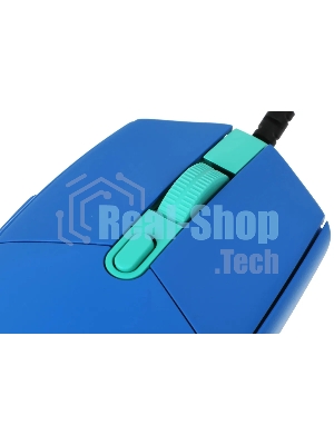 Мышь проводная Logitech G102 LIGHTSYNC синий, 8000 dpi, USB, кнопки - 6