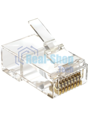 Коннектор Sysmatrix PLUG 8P8C5EU.UWRJ45 cat.5e UTP прозрачный (упак.: 100 шт)
