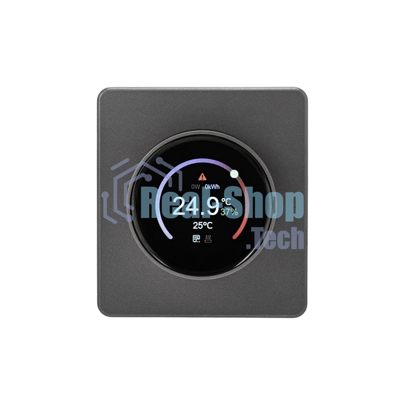 Терморегулятор Kranz KR-78-0728-2 ROUND Wi-Fi с/у титан