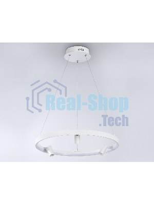 Светильник Ambrella light FL5281/1+3 WH белый 50W 3000K/4200K/6400K+4200K D500*1200 (ПДУ ИК)