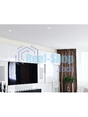 Светильник Ambrella light TN210 WH/S белый/песок GU5.3 D68*57